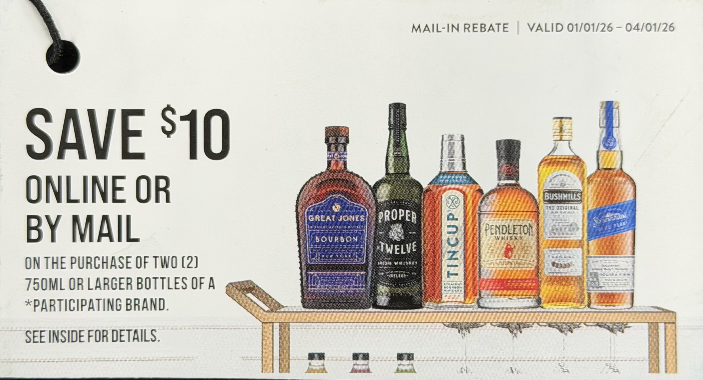 Bushmills, Great Jones, Proper No. Twelve, Stranahan's and TinCup