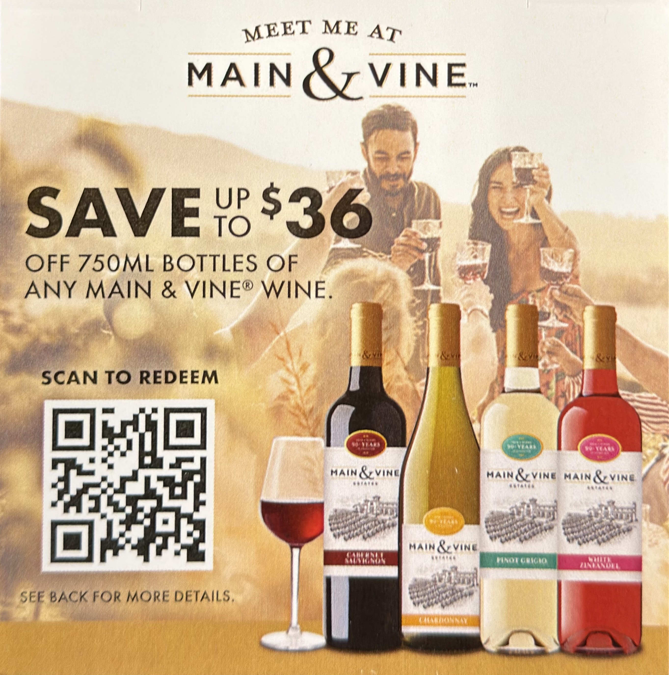 Beringer Main & Vine 750's