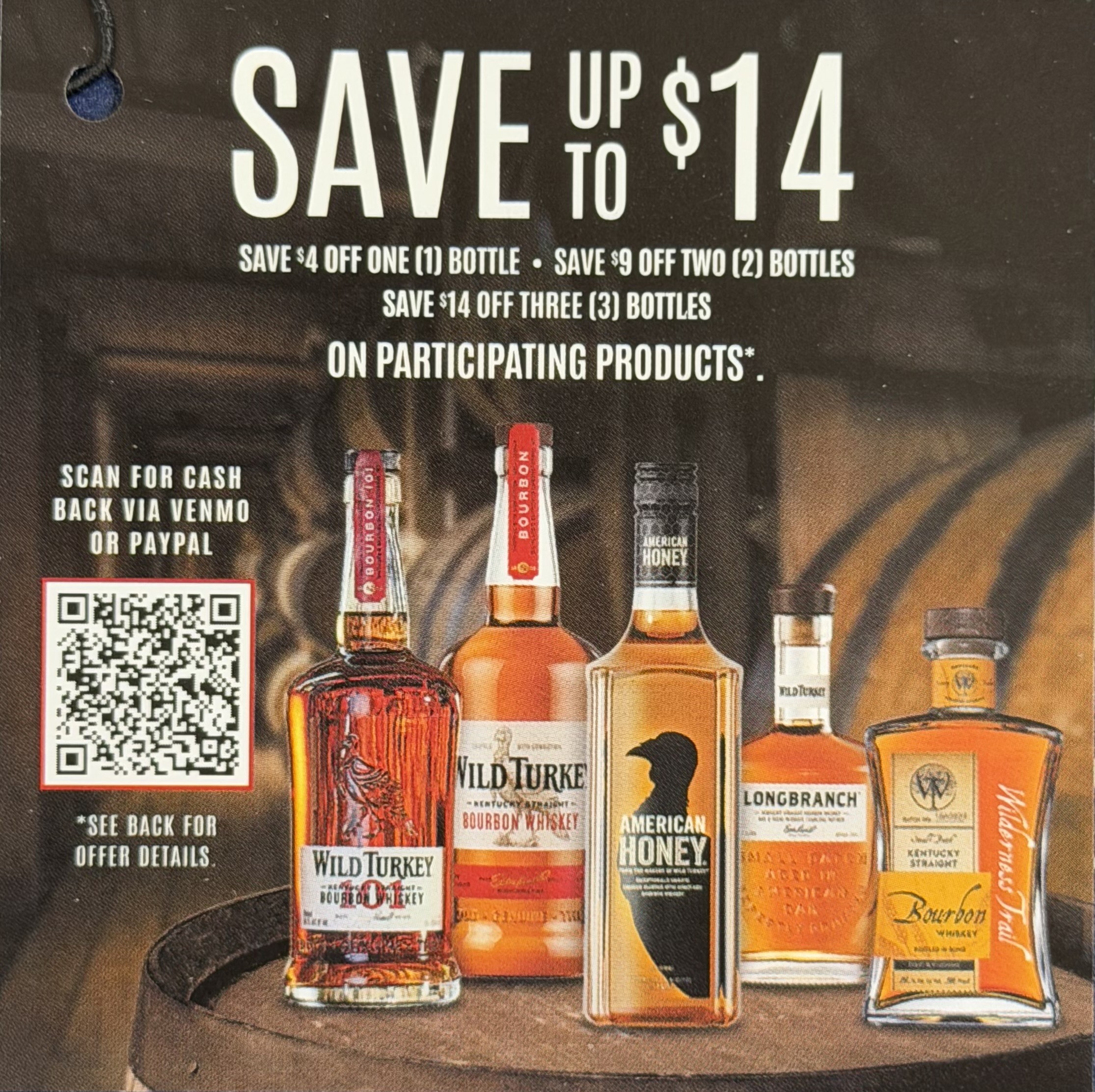 Wild Turkey Variety Rebate