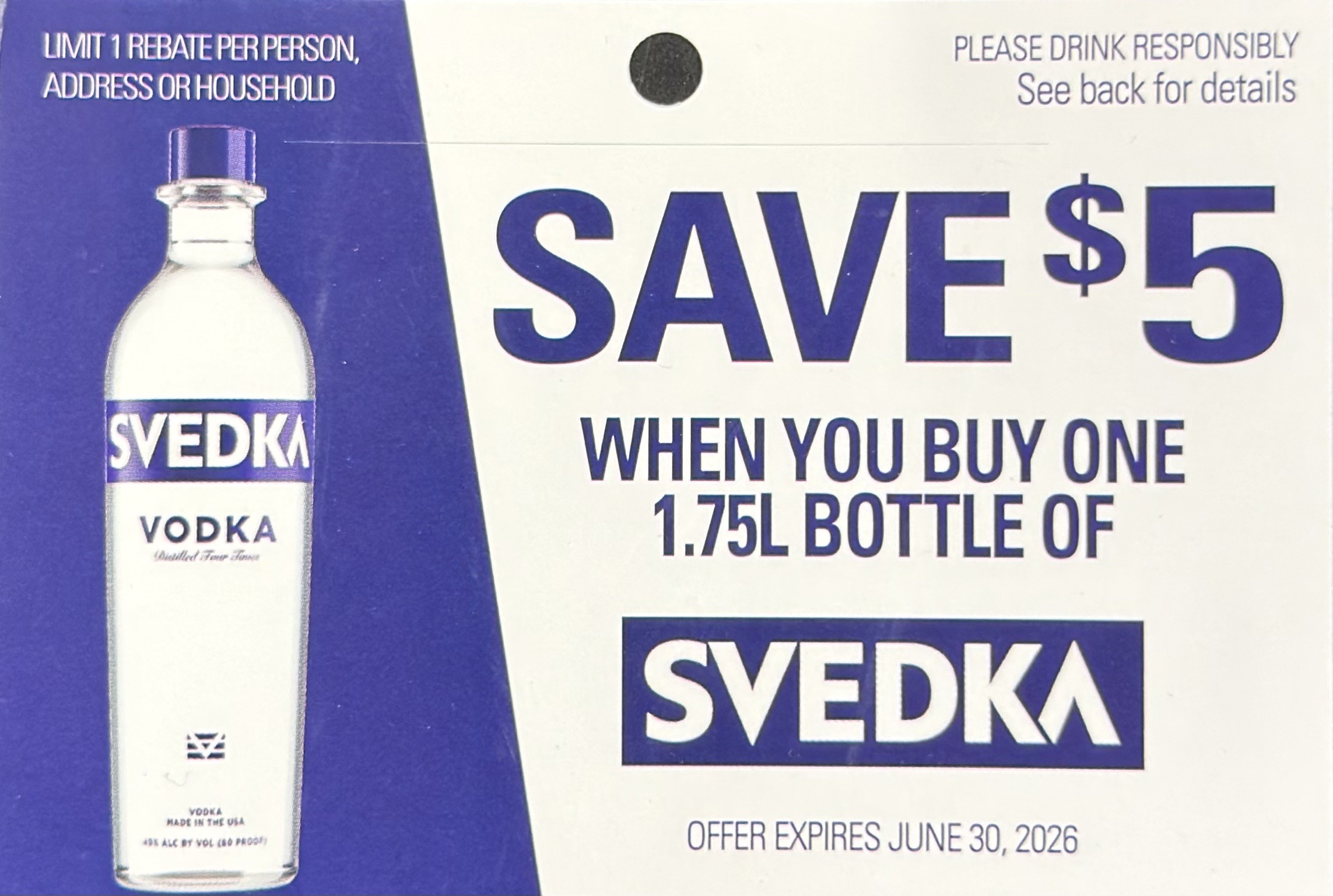 Svedka Vodka 1.75L
