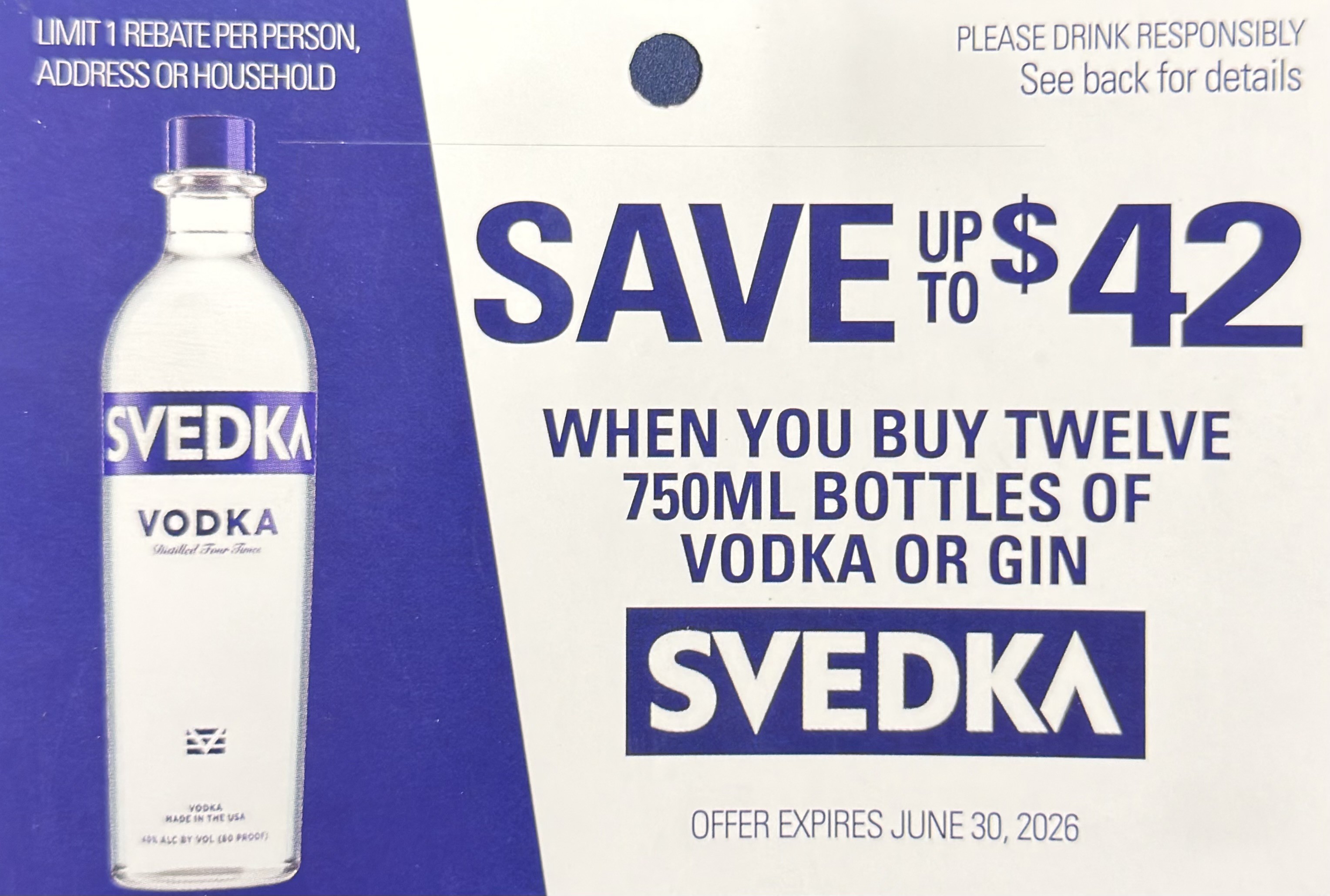 Svedka Vodka 750mL