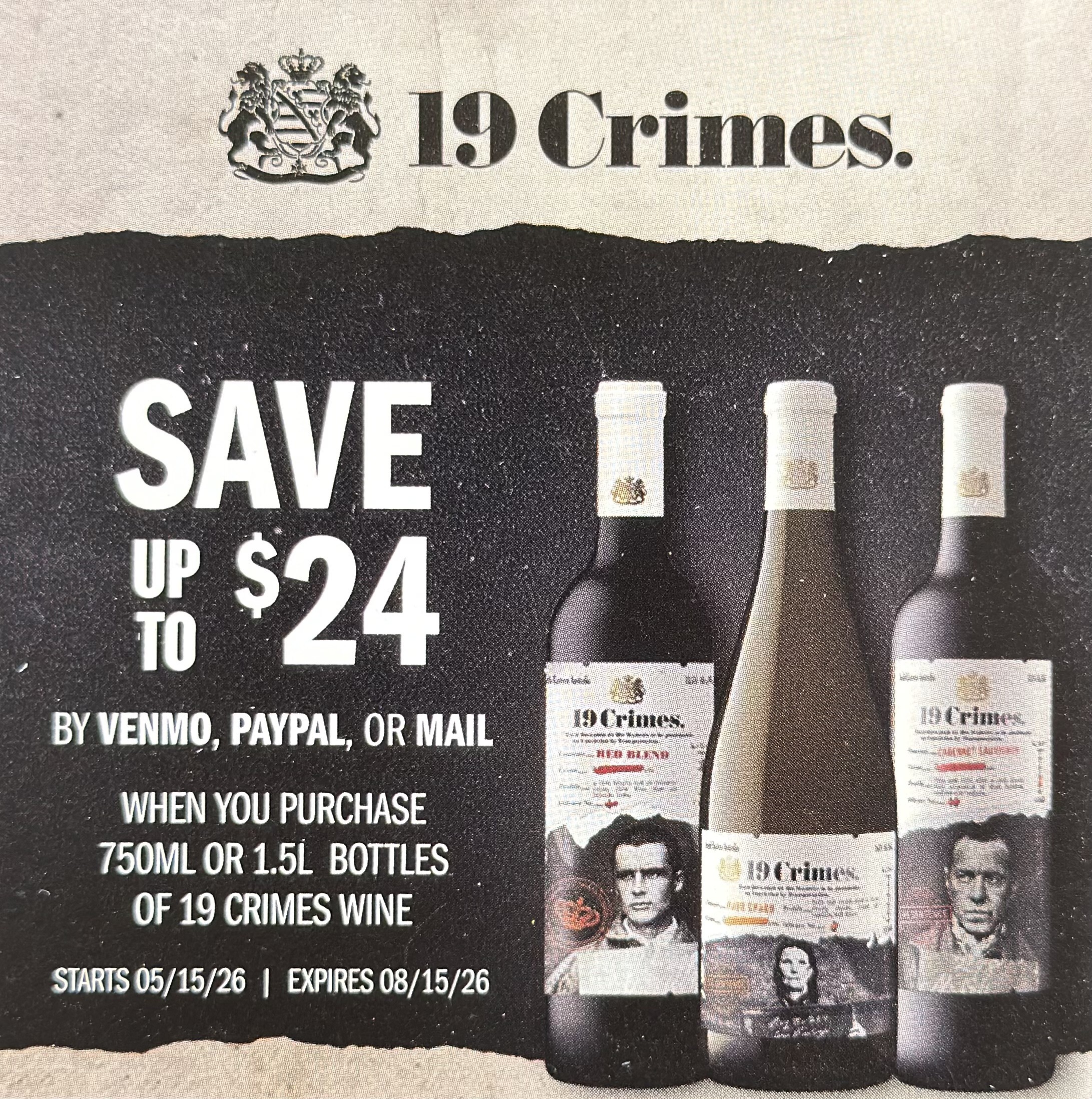 19 Crimes