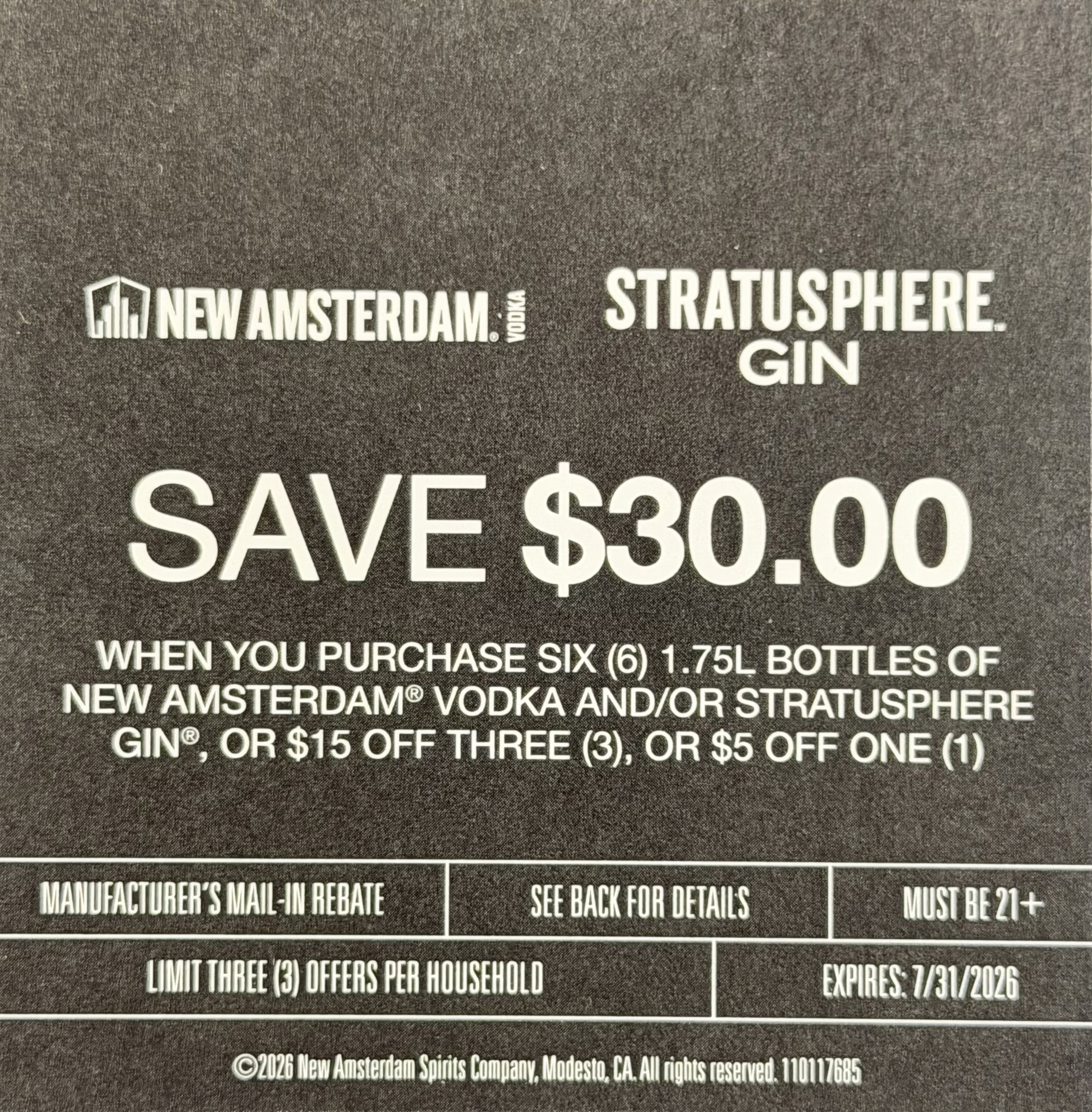 New Amsterdam Vodka & Gin 1.75