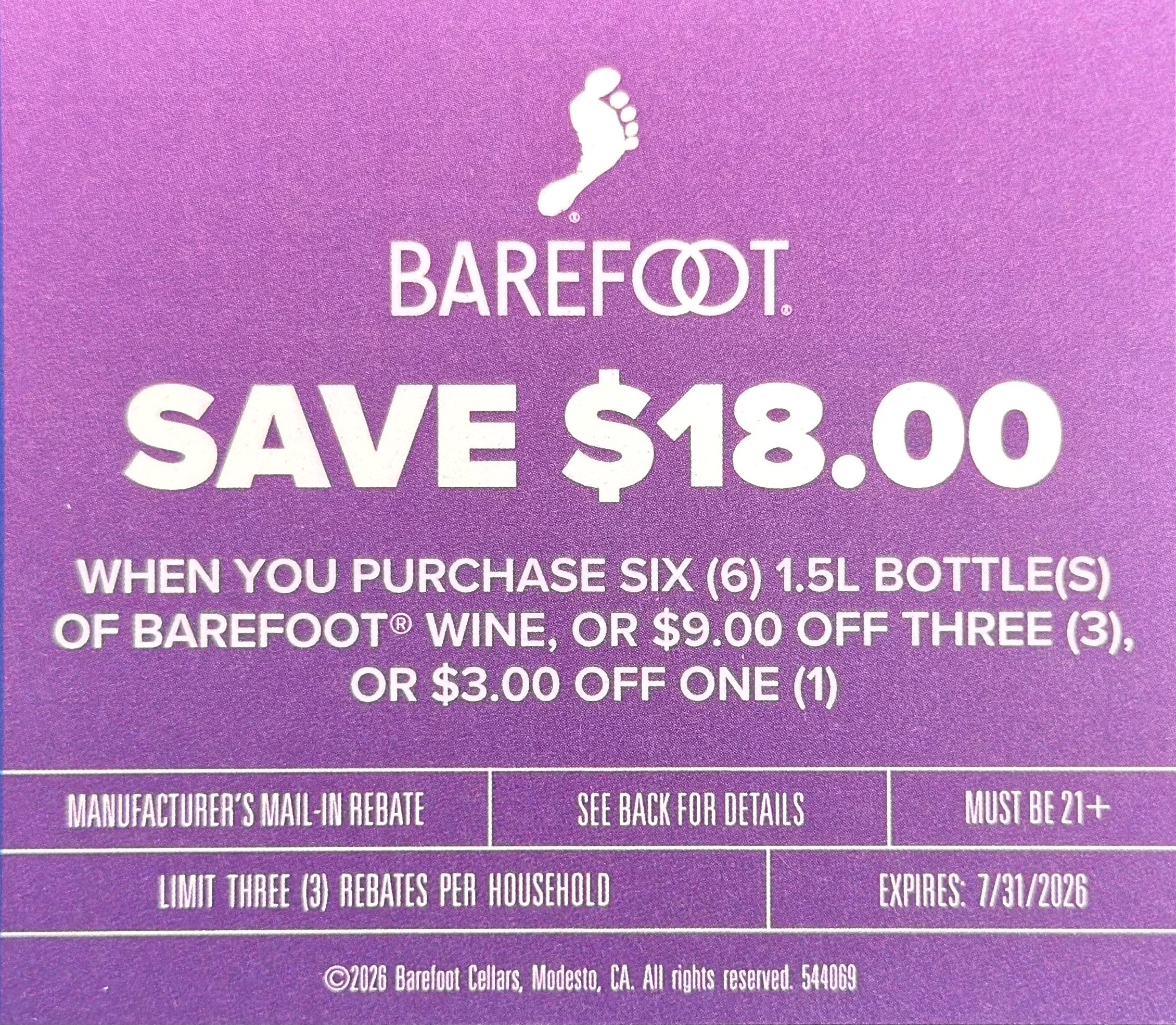 Barefoot 1.5L's
