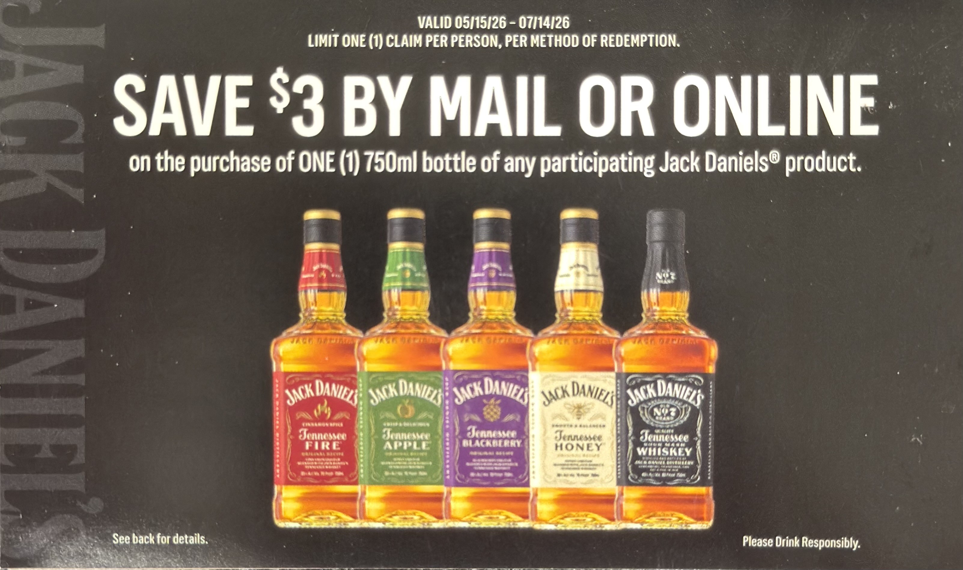 Jack Daniel's 750mL