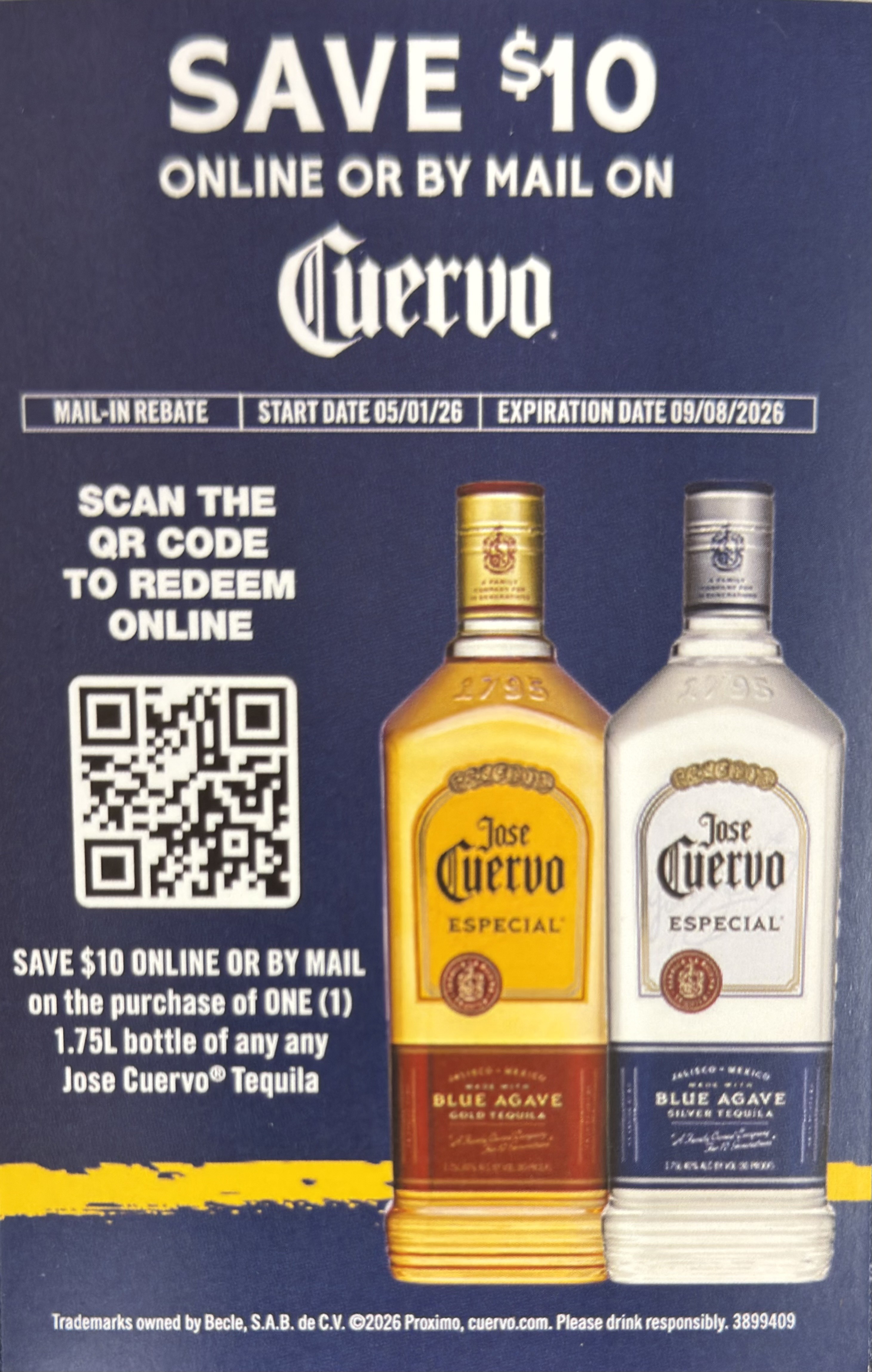 Jose Cuervo Tequila 1.75L