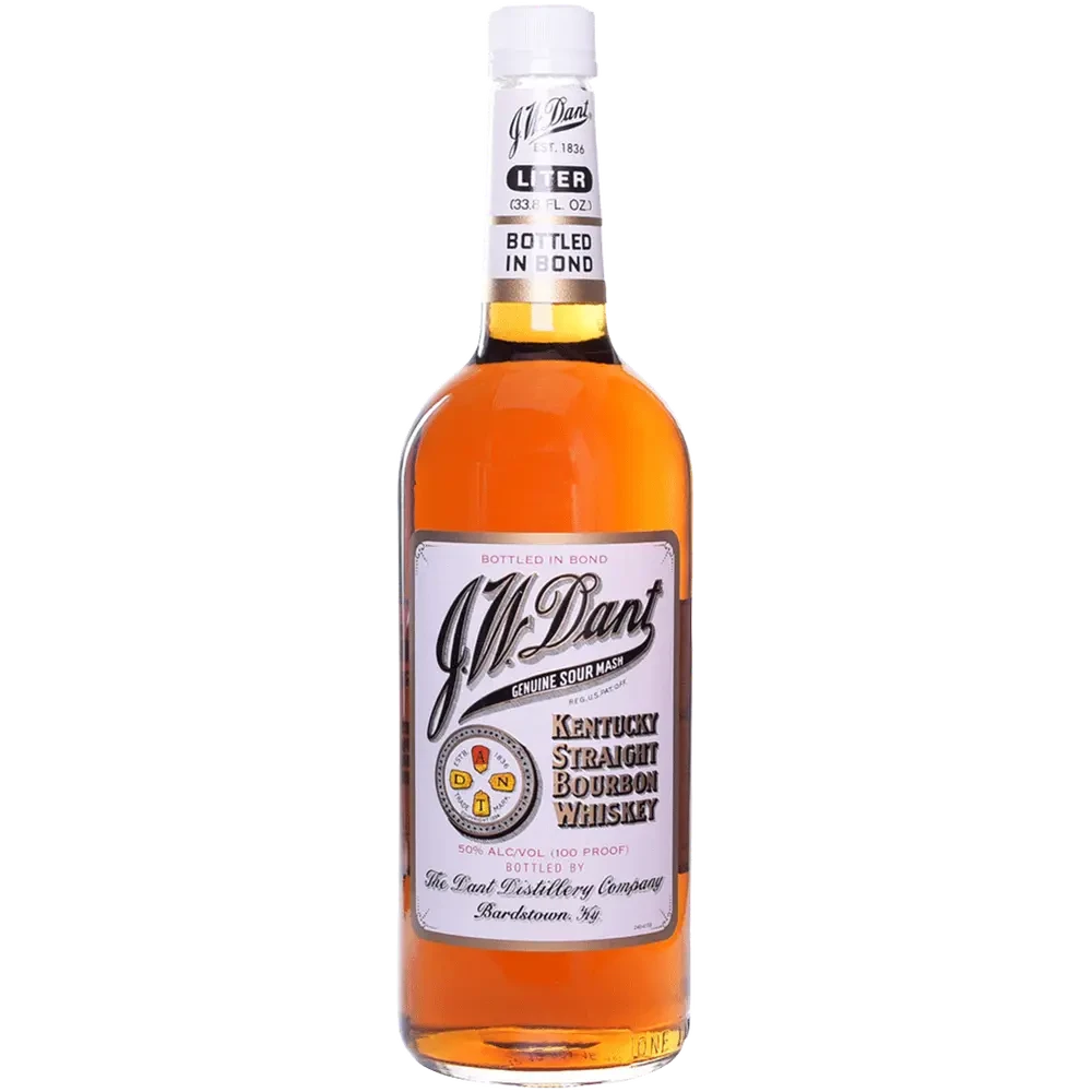 J.W. Dant 100 Proof L