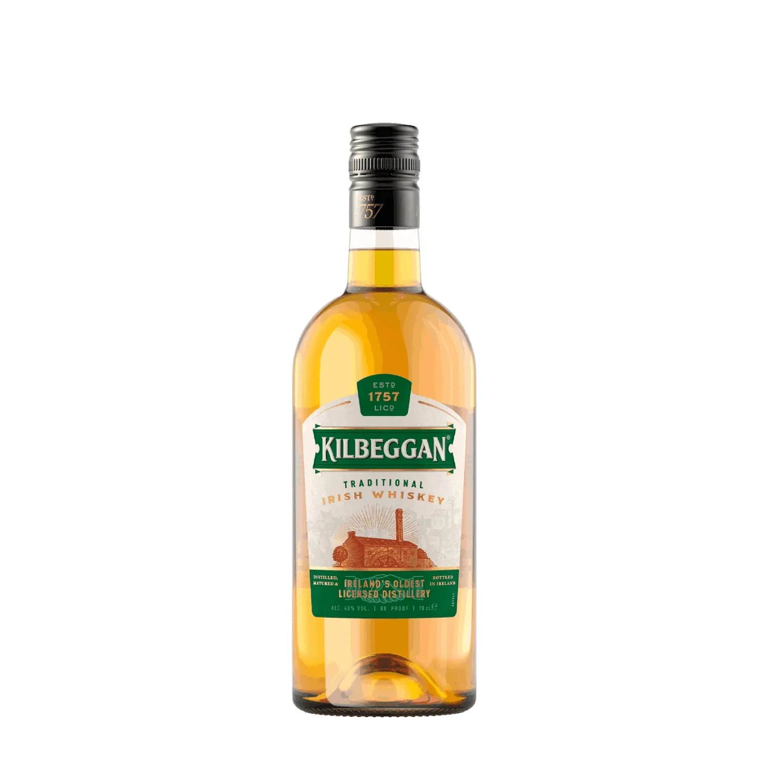 Kilbeggan Blended Irish Whisky L
