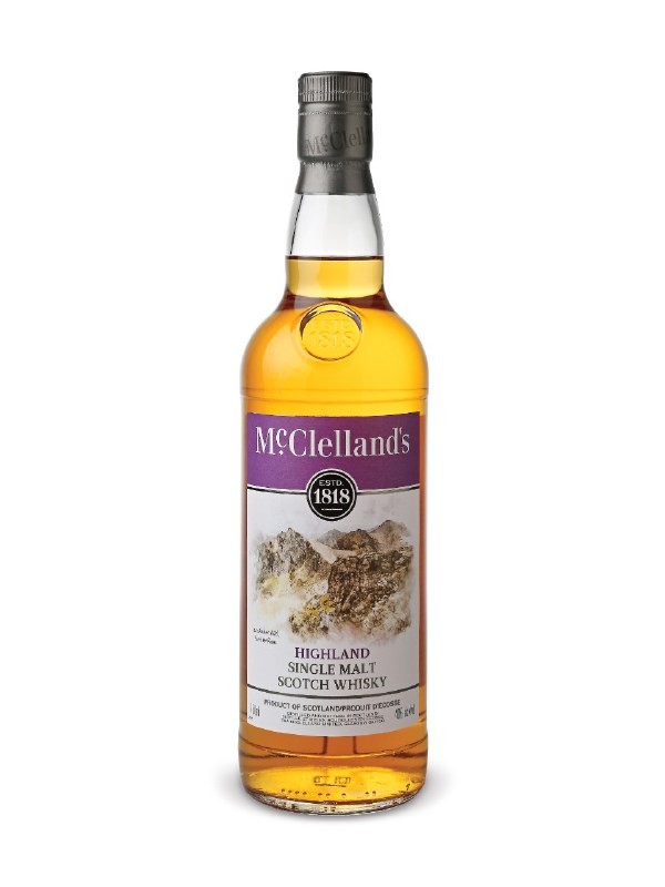 McClelland's Highland Single Malt Scotch Whisky 750mL