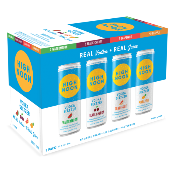 High Noon Vodka Variety 8 Pack 355Ml Cans