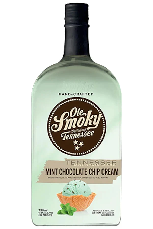 Ole Smoky Mint Chocolate Chip Cream 750mL