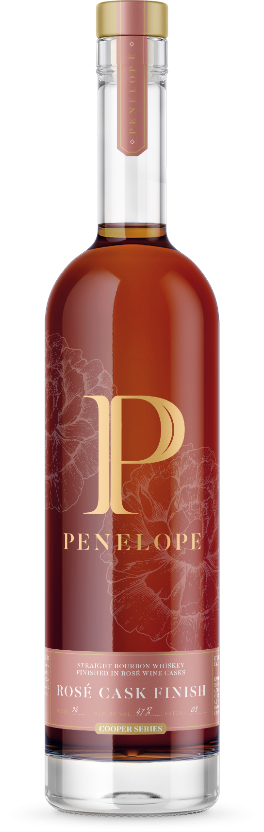 Penelope Rose Cask Finish Bourbon 750mL