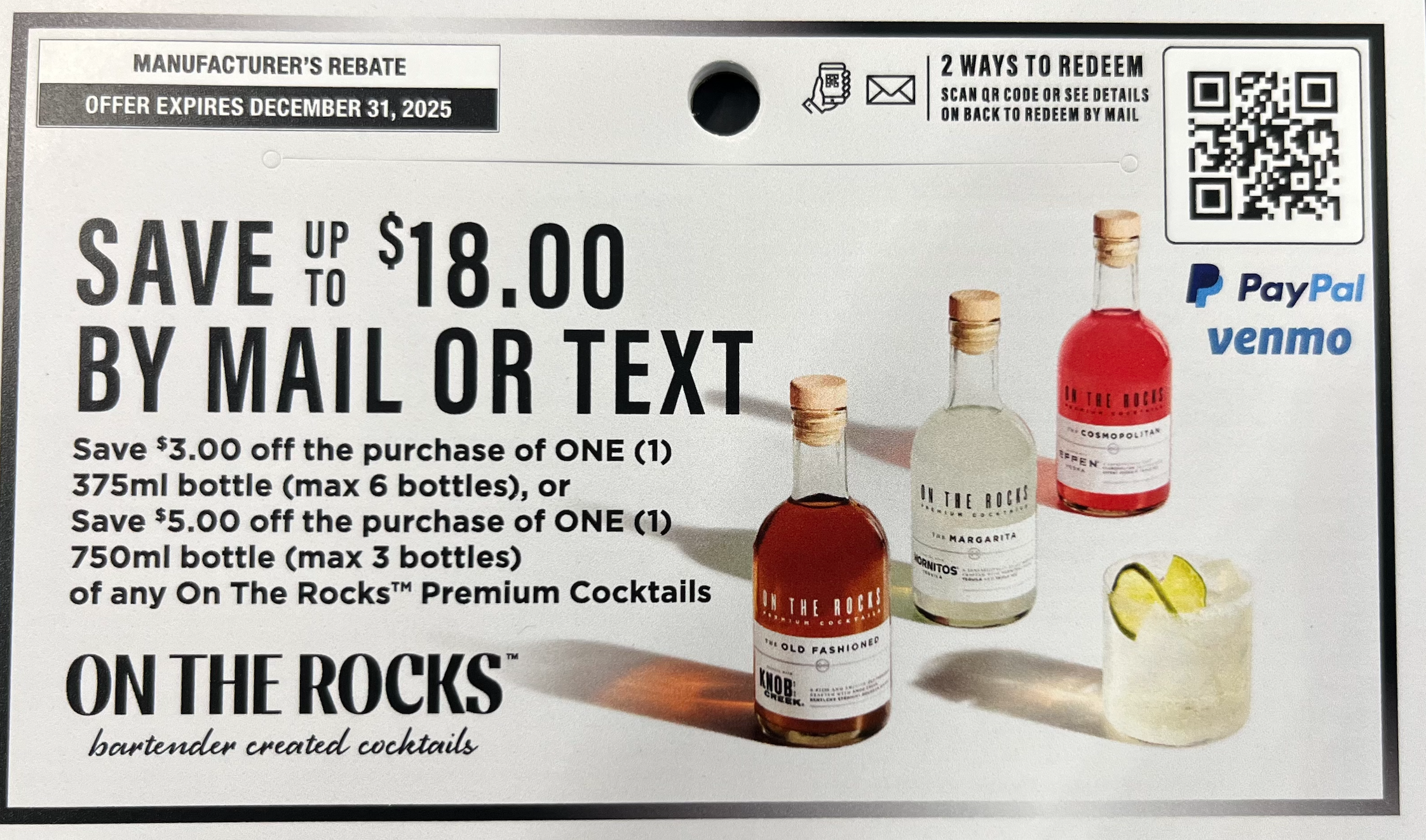On the Rocks Cocktails