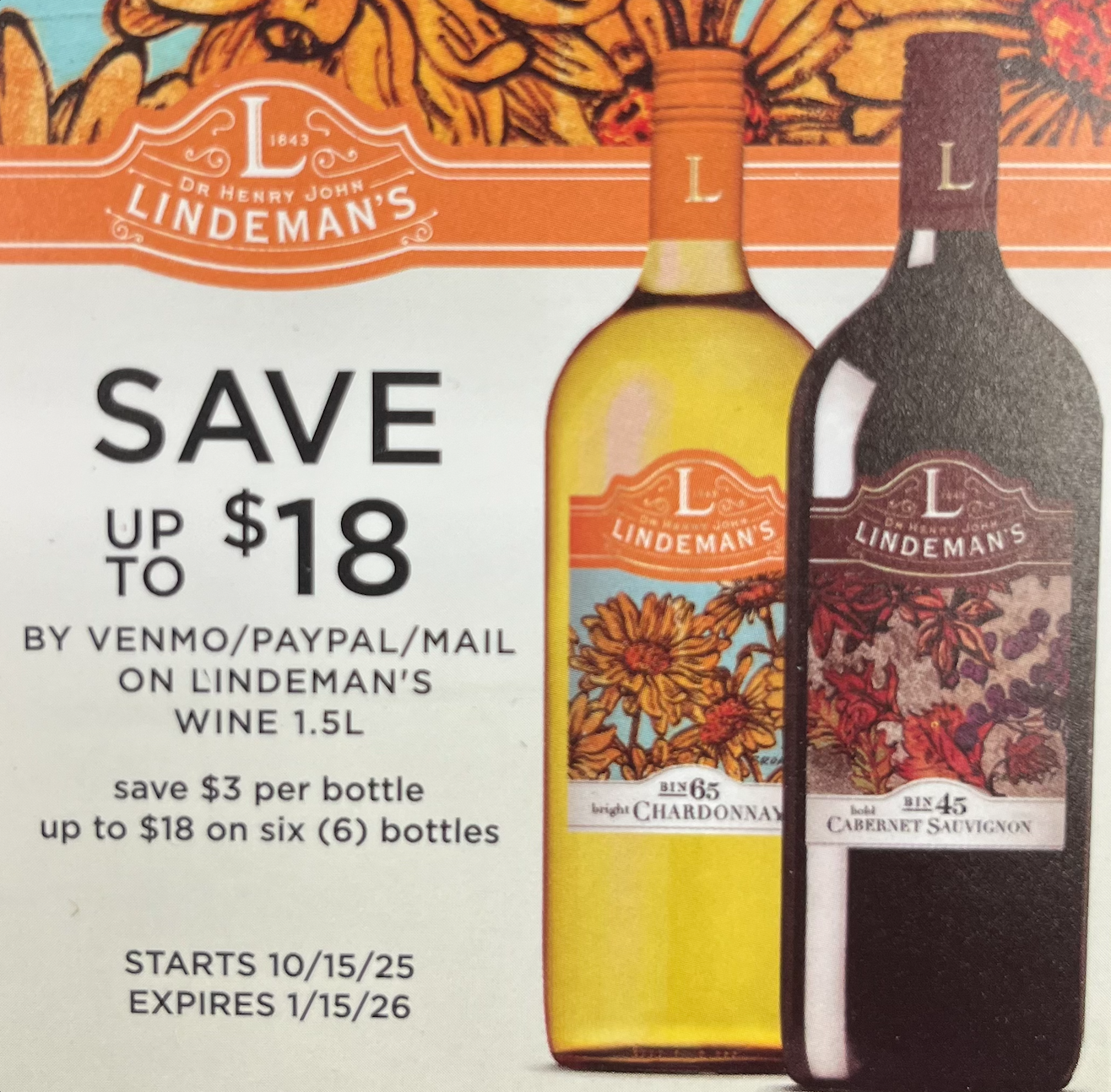 Lindemans 1.5L
