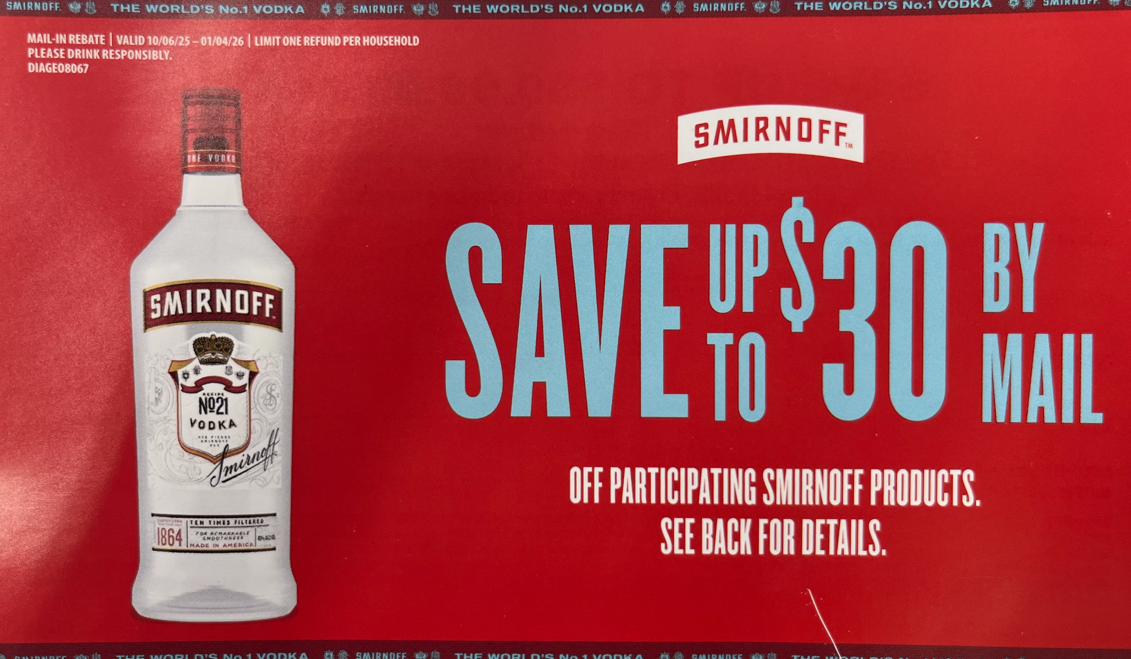 Smirnoff Vodka