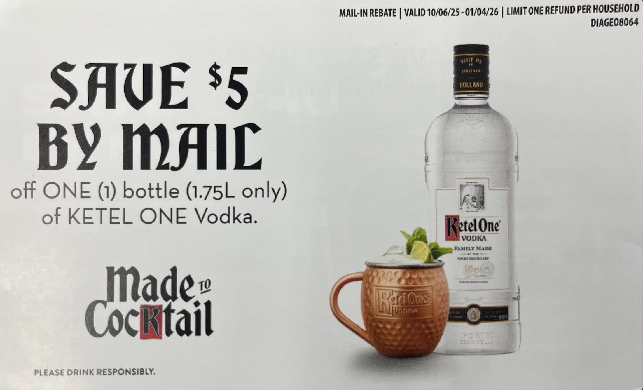 Ketel One 1.75L