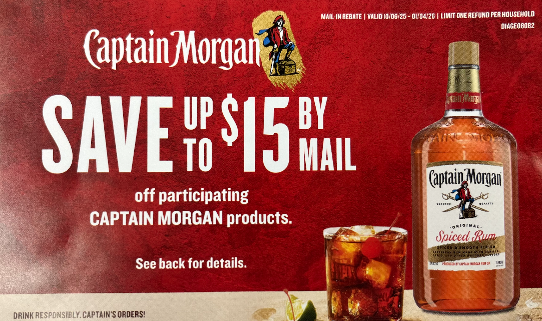 Captain Morgan 1.75L