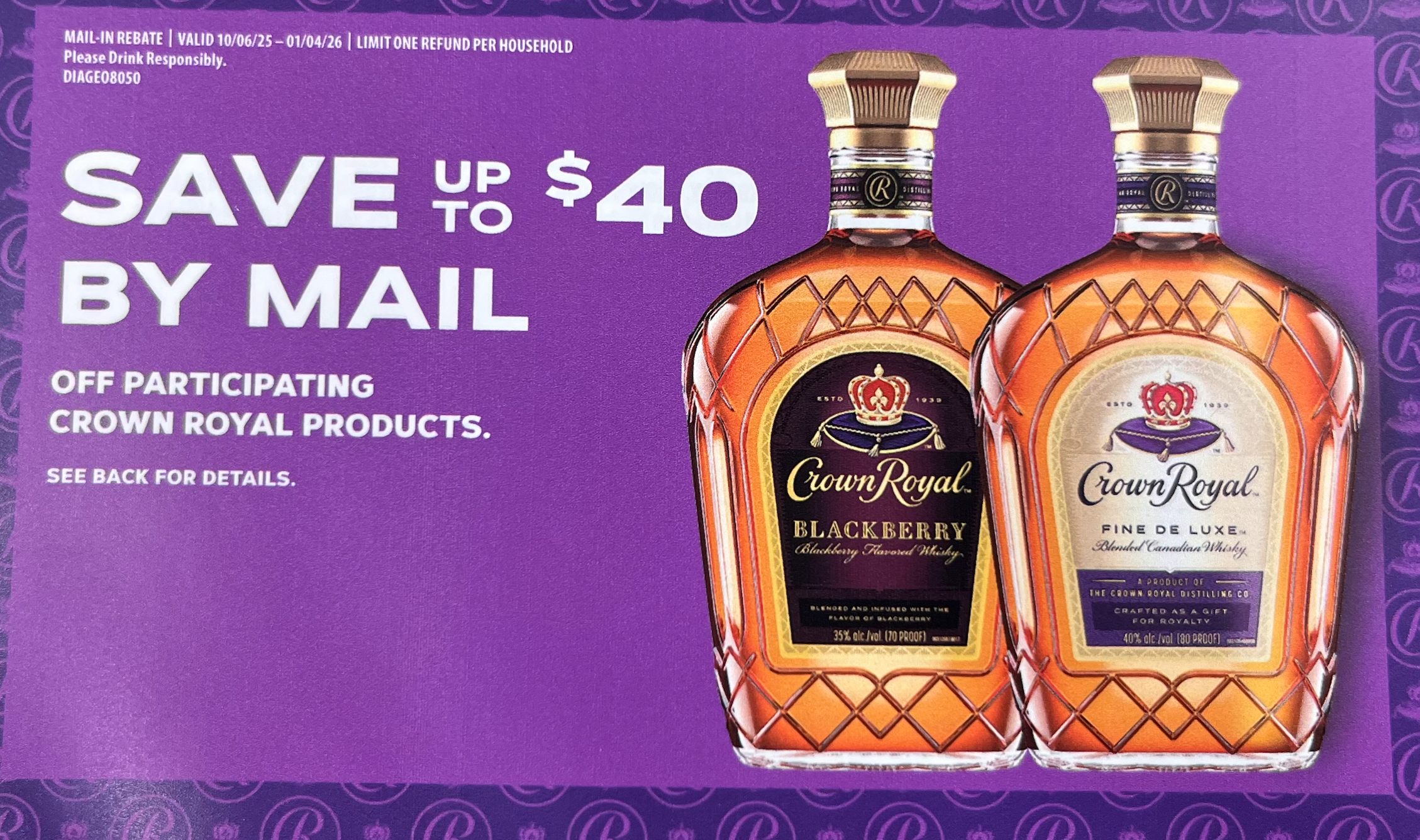 Crown Royal 750's