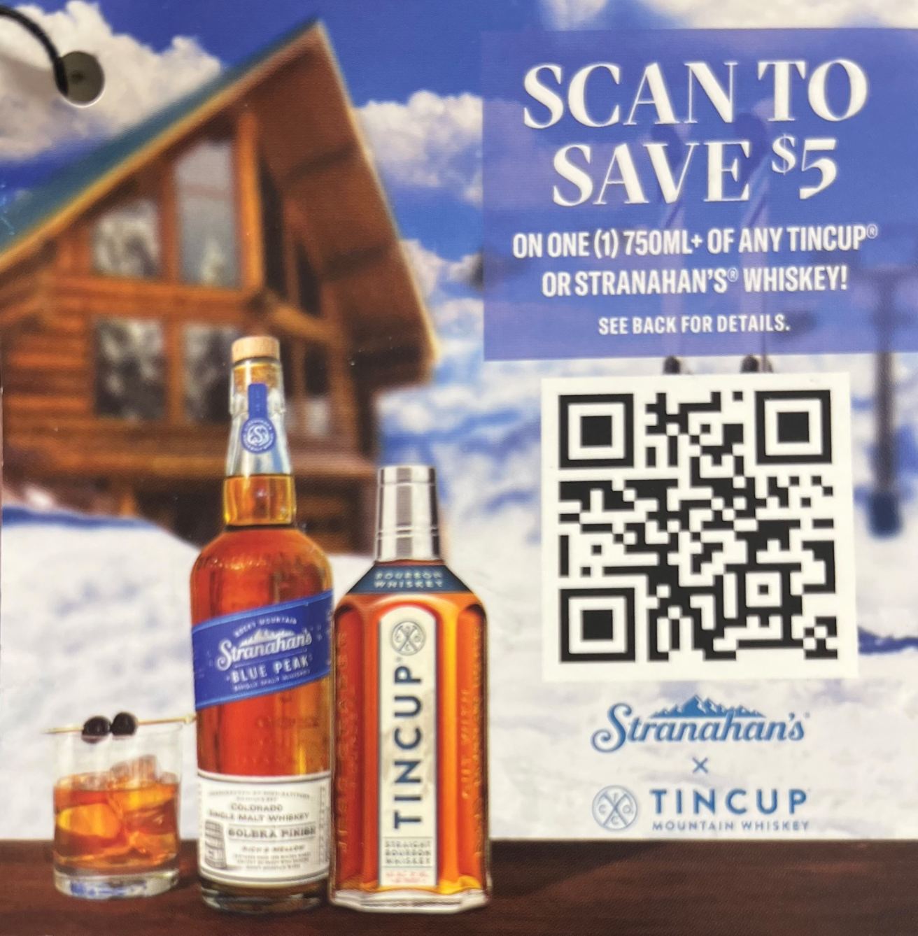 Tincup & Stranahan Whiskey 750's