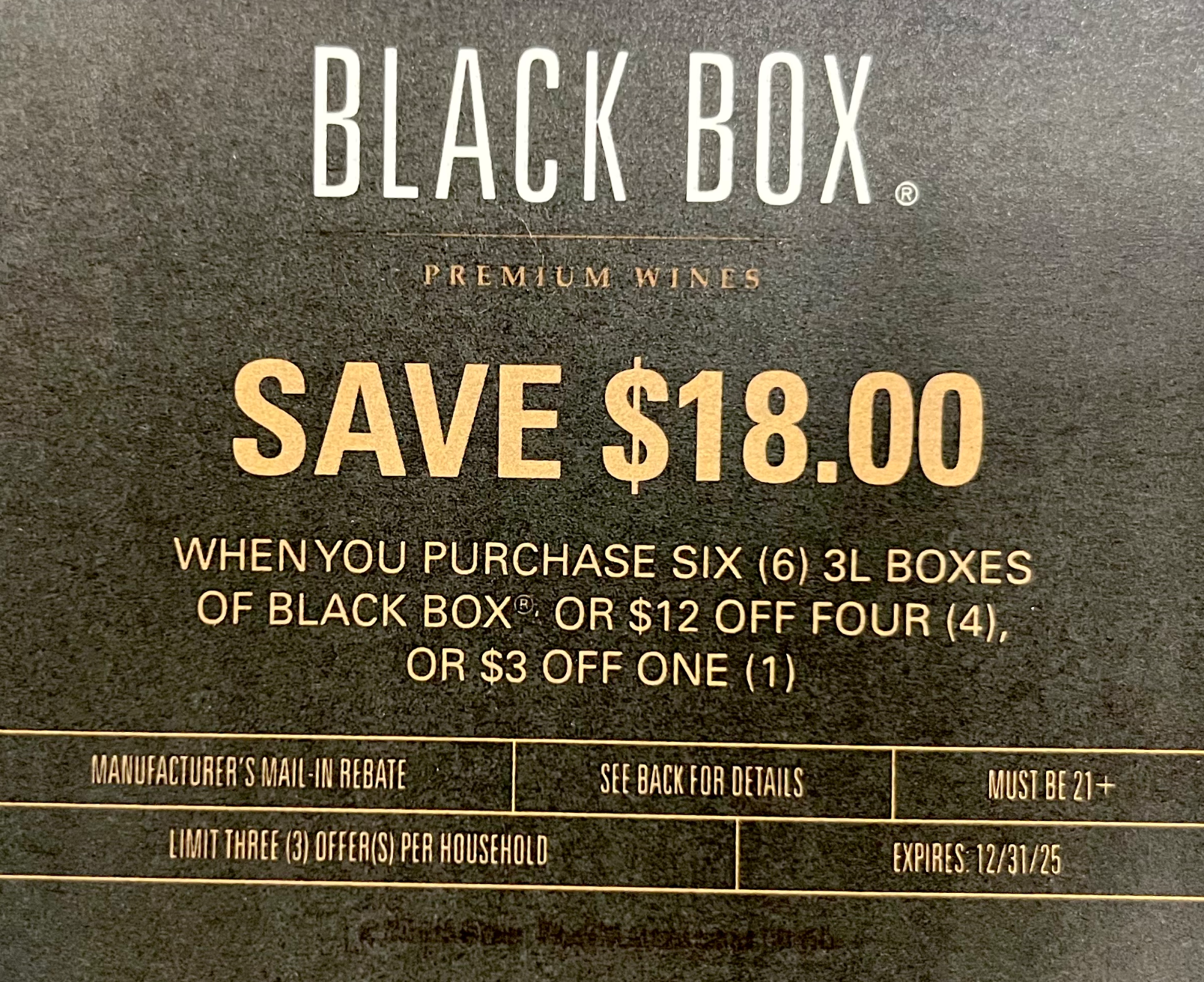 Black Box Wines