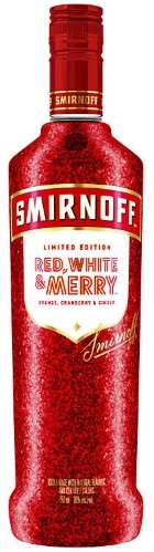 Smirnoff Red, White & Merry Limited Edition 750mL