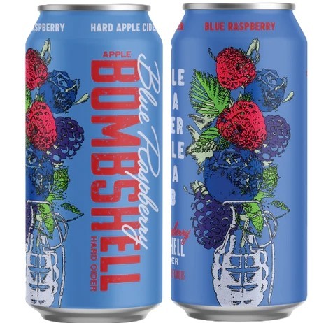 Three Brothers Bombshell Winterberry Cider 4PK Cans
