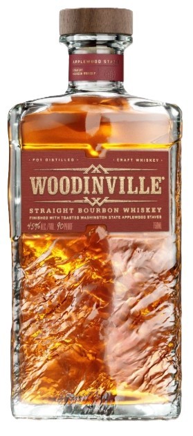 Woodinville Bourbon Finished with Toasted Applewood Staves 750mL