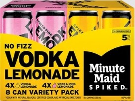 Minute Maid Spiked Lemonade & Pink Lemonade 8-Pack Cans