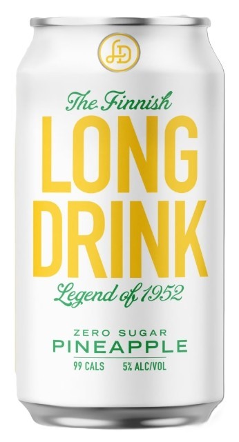 Long Drink Zero Sugar Pineapple 6-Pack 355mL
