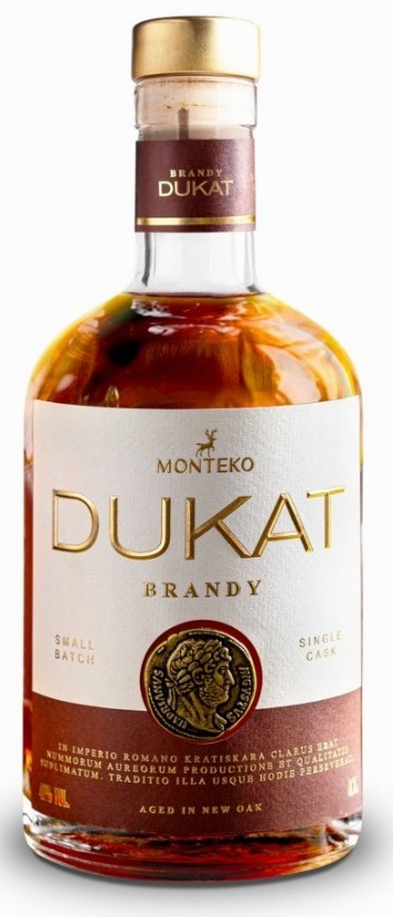Monteko Dukat Grape Brandy 750mL
