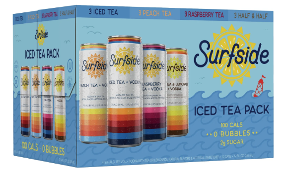 Surfside Iced Tea 12 Pack 355mL Cans