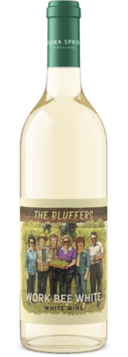 Keuka Spring The Bluffers Work Bee White 750mL