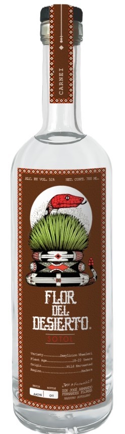 Flor Del Desierto Carnei Sotol 700mL