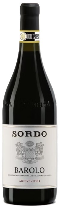 Sordo Barolo Monvigliero 2021 750mL