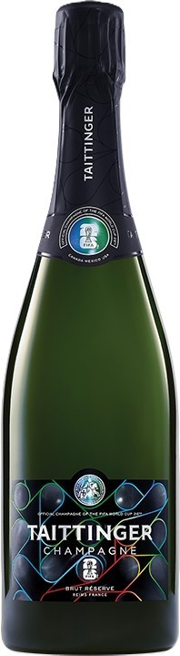 Taittinger Brut Reserve World Cup Gift Box 750mL
