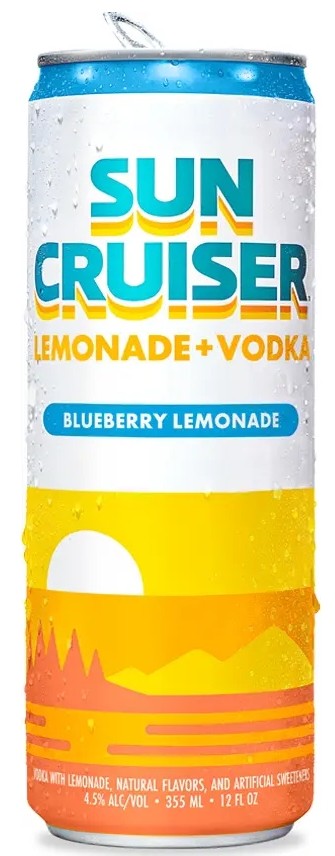 Sun Cruiser Blueberry Lemonade 8 Pack 355mL
