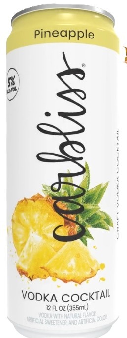 Carbliss Pineapple 4 Pack 355mL Cans