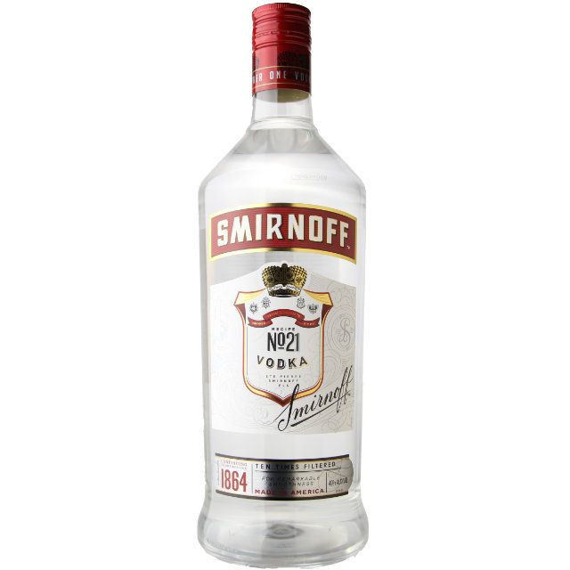 bottle of smirnoff