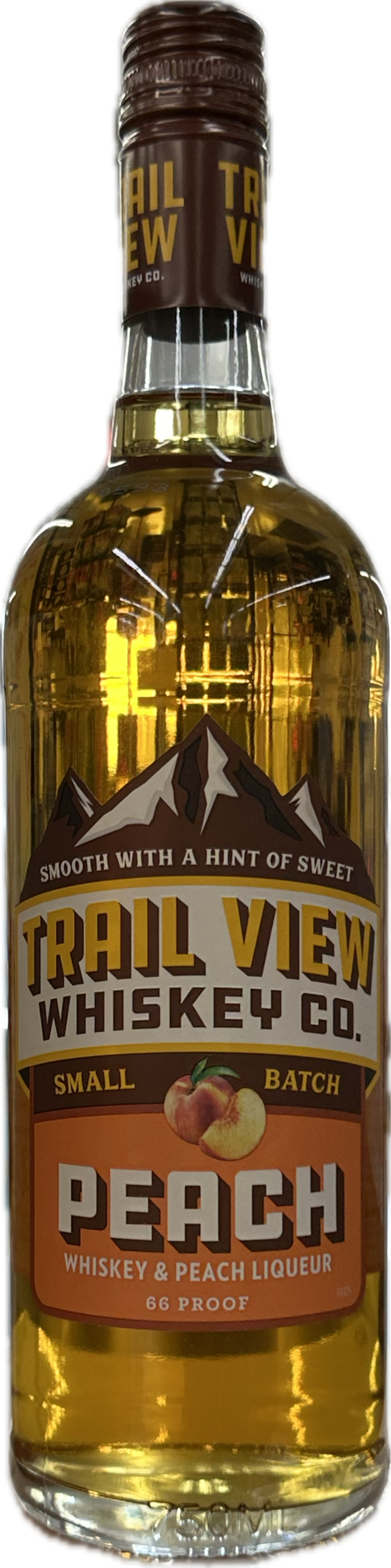 Trail View Small Batch Whiskey & Peach Liqueur 750mL