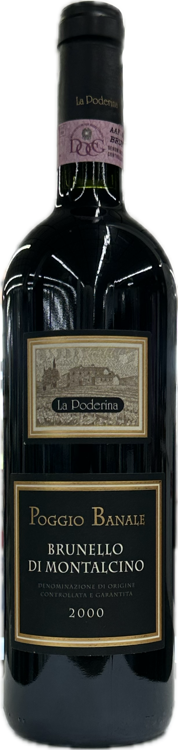 La Poderina Poggio Banale Brunello di Montalcino Docg 2000 750mL