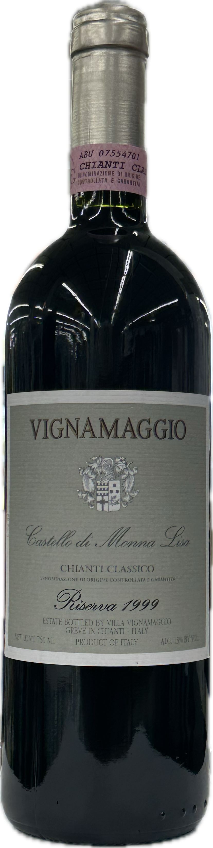 Vignamaggio Castello Di Monna Lisa Chianti Classico Riserva Docg 1999 750mL