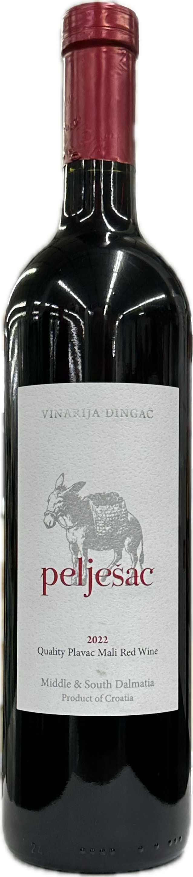 Vinarija Dingac Peljesac Plavic Mali 750mL