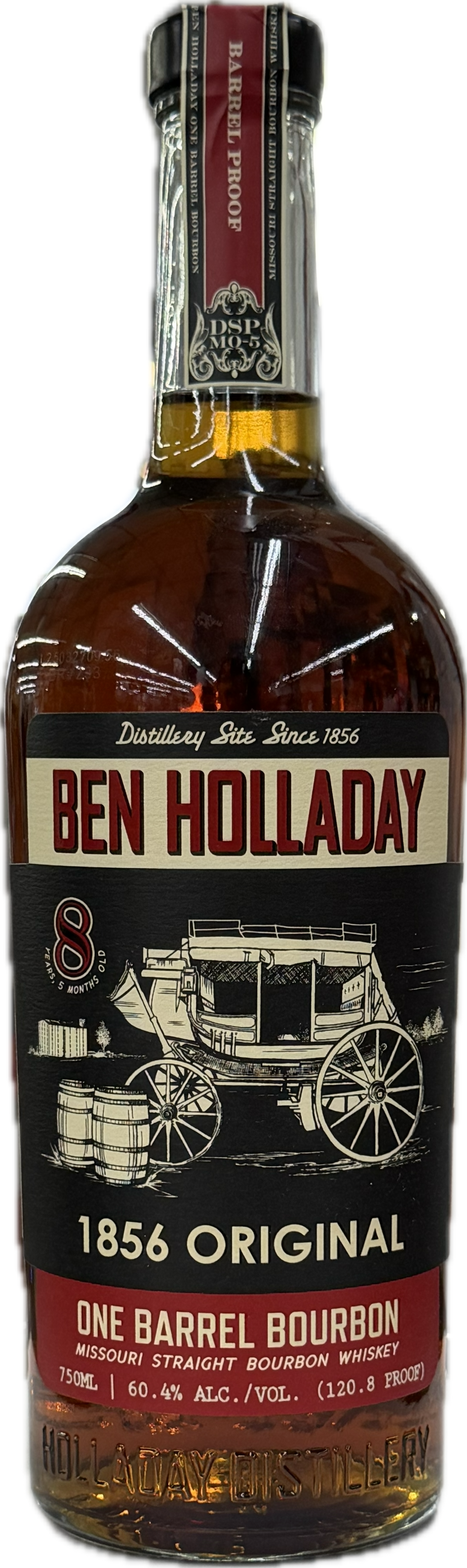 Ben Holladay 8 Year One Barrel Bourbon 750mL