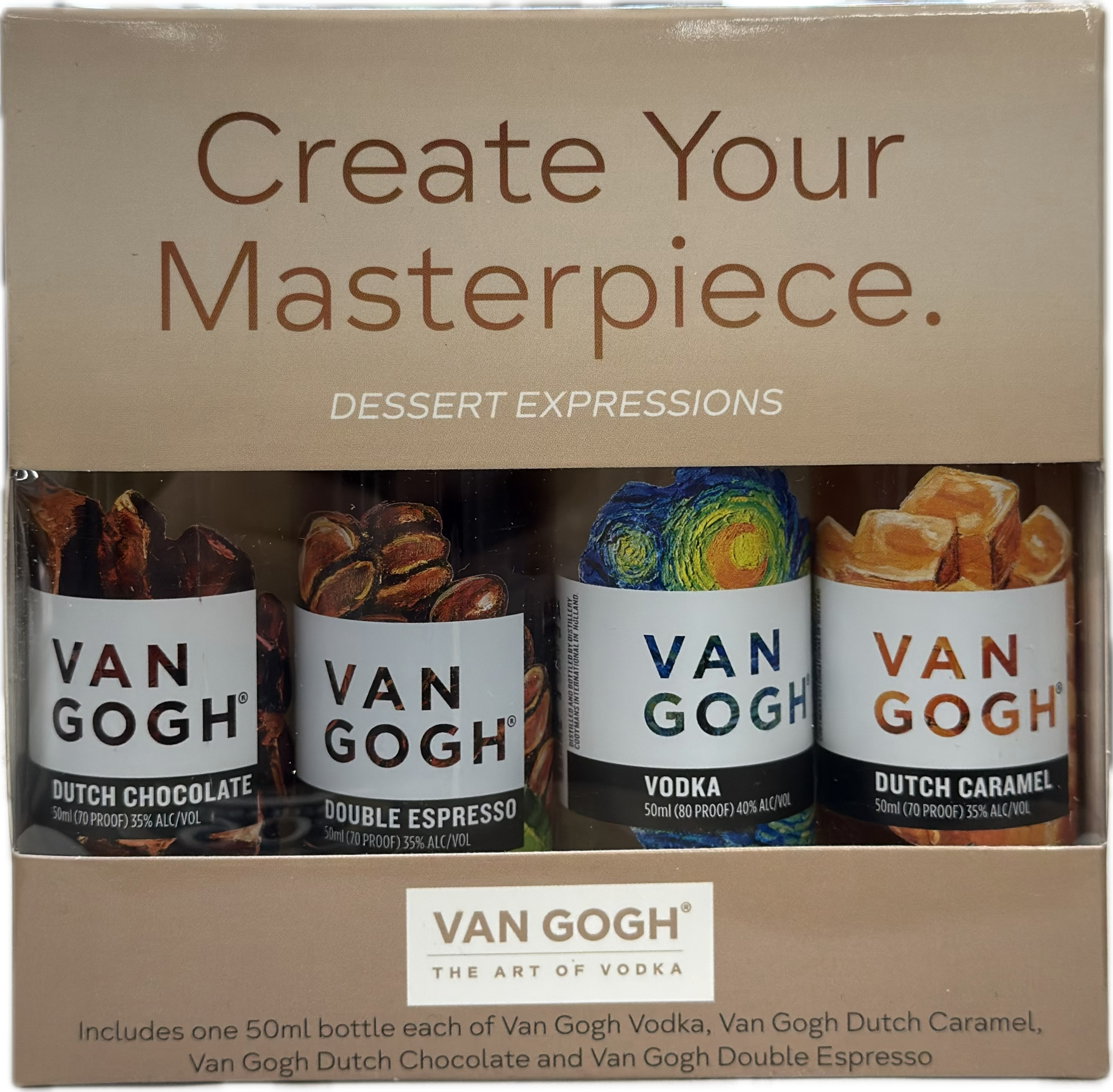 Van Gogh Assorted Vodka 4-Pack 50mL