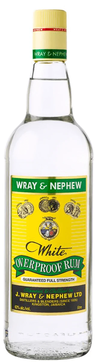Wray & Nephew Overproof Rum 750mL