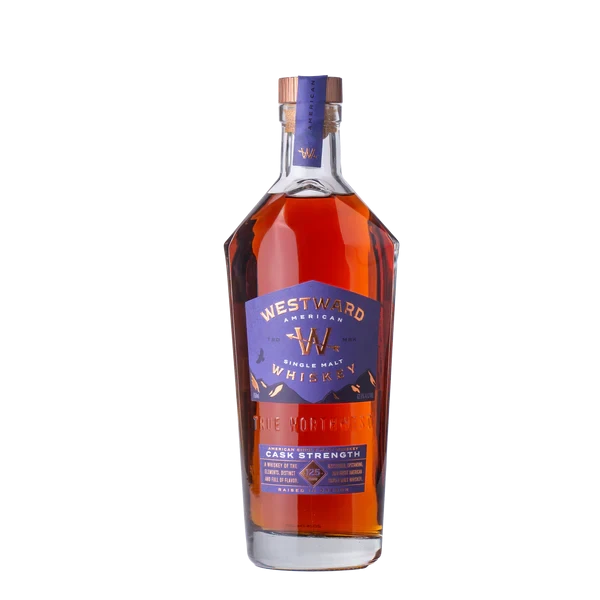 Westward Single Malt Cask Strength Whiskey 750mL