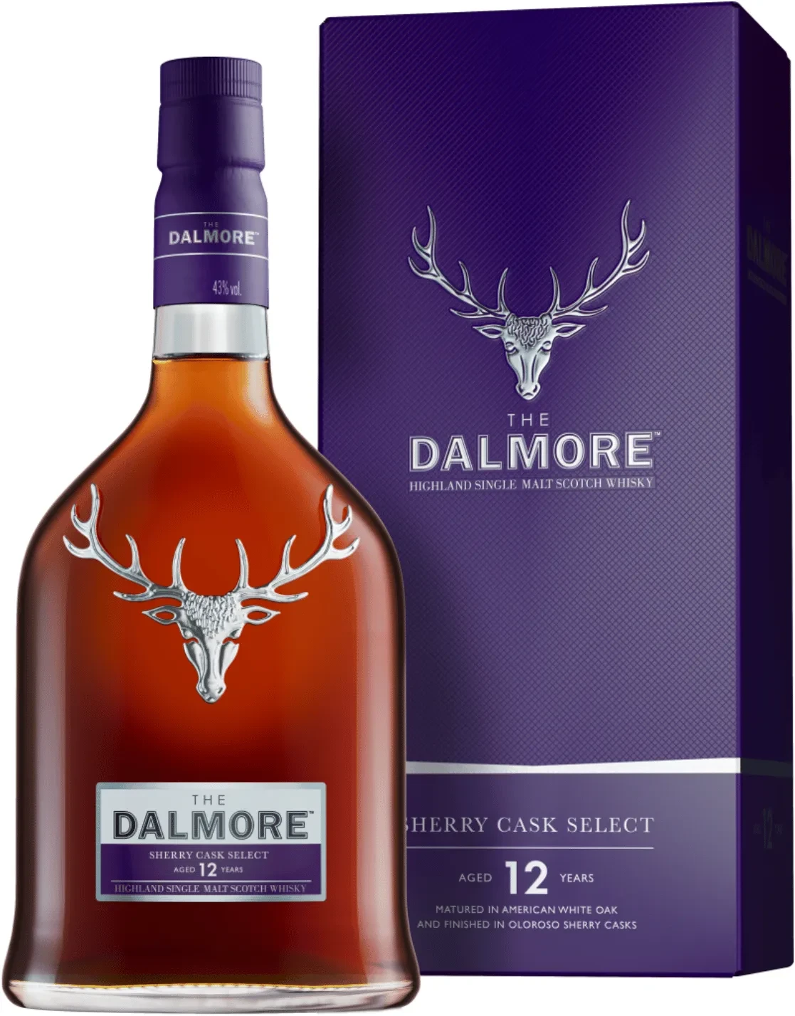 The Dalmore 12 Year Single Malt Scotch Sherry Cask Finish 750mL
