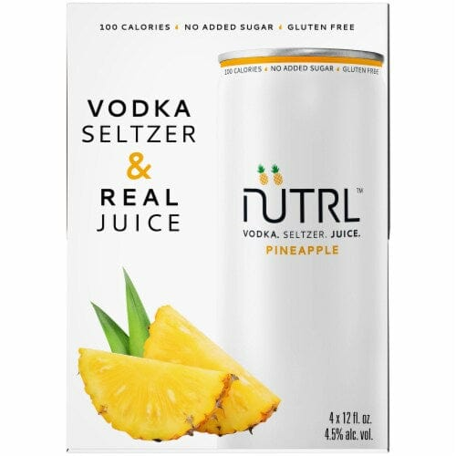 NUTRL PINAPL VOD. SELTZ 355ML
