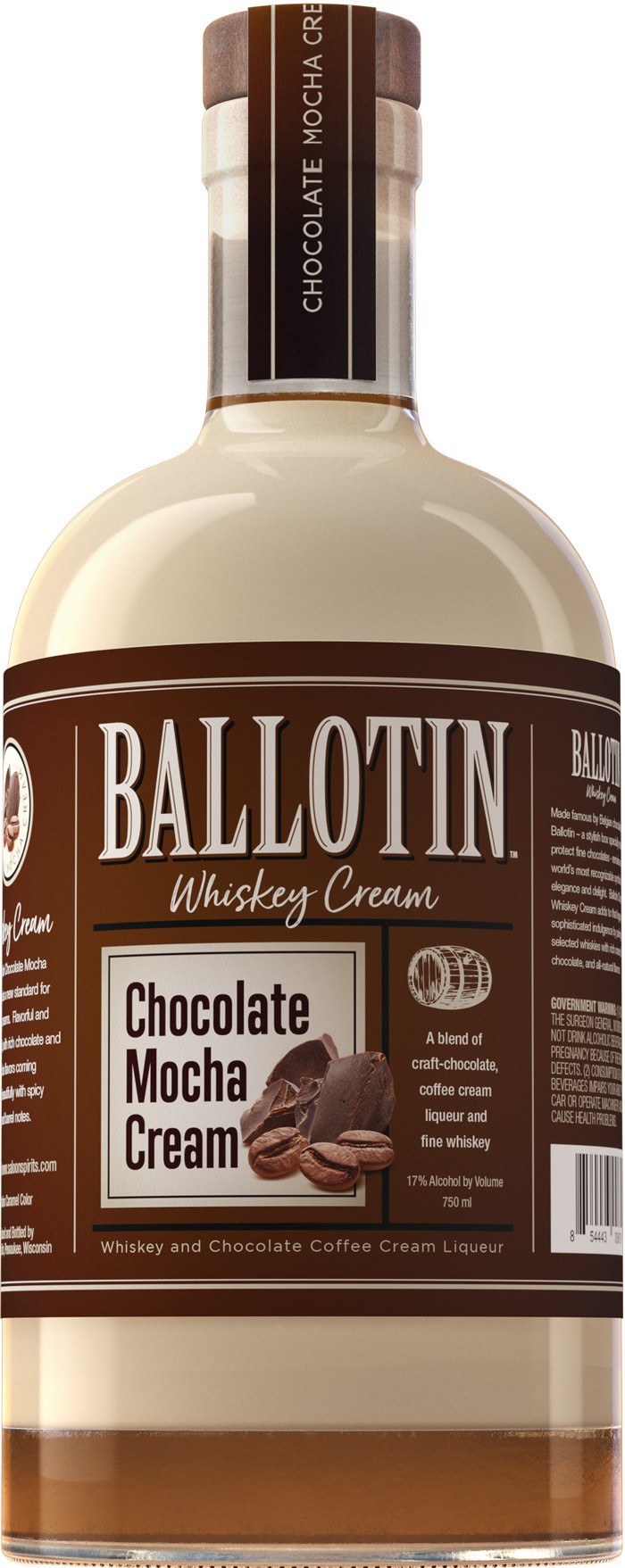 BALLOTIN CHOCOLATE MOCHA 750ML