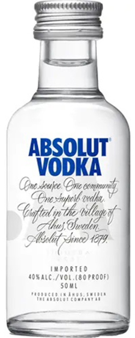 ABSOLUT VODKA 50ML